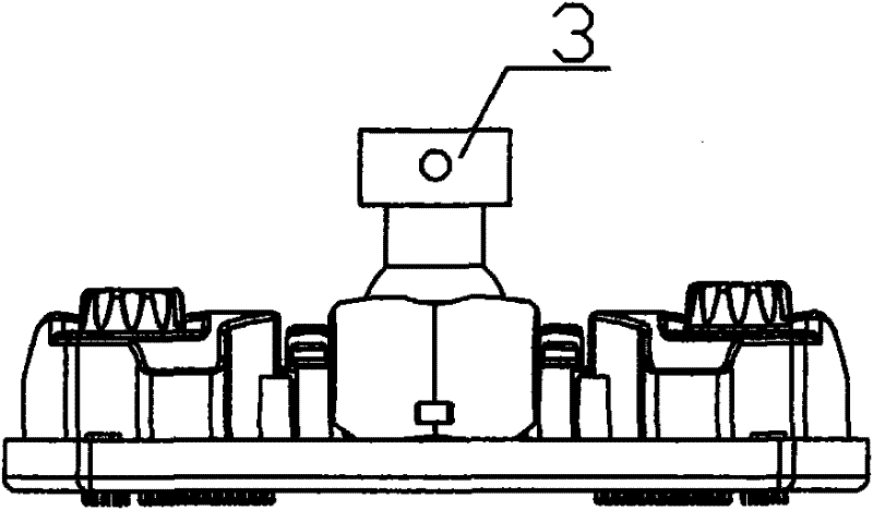 Device for jetting liquid and usage thereof