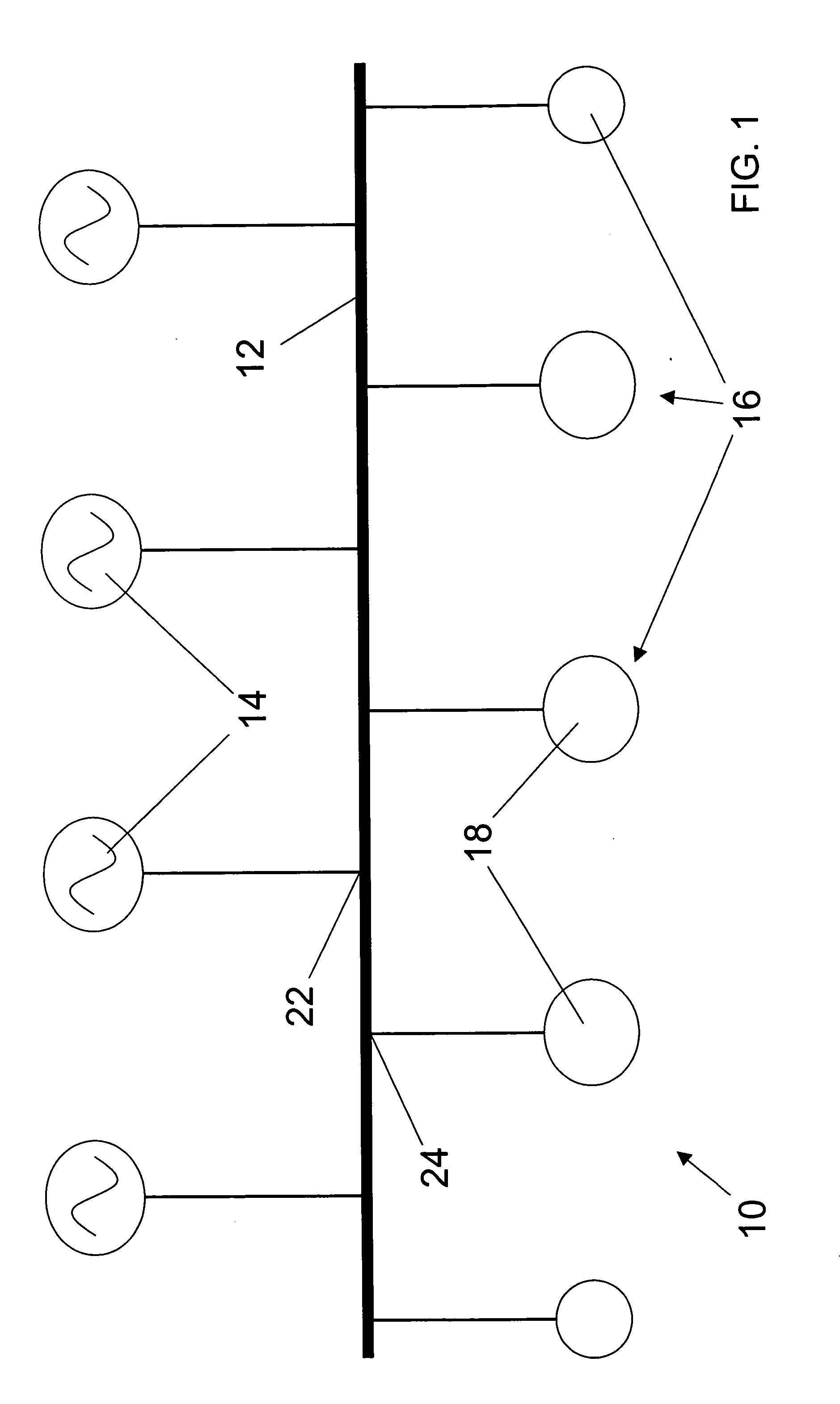 Stand-alone electrical system for large motor loads