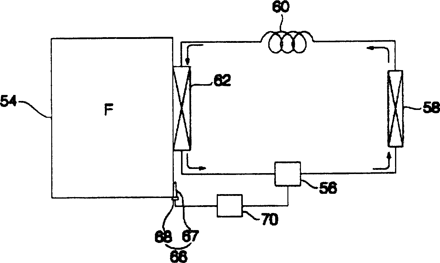 Installing method for refrigerator and its temperature sensor