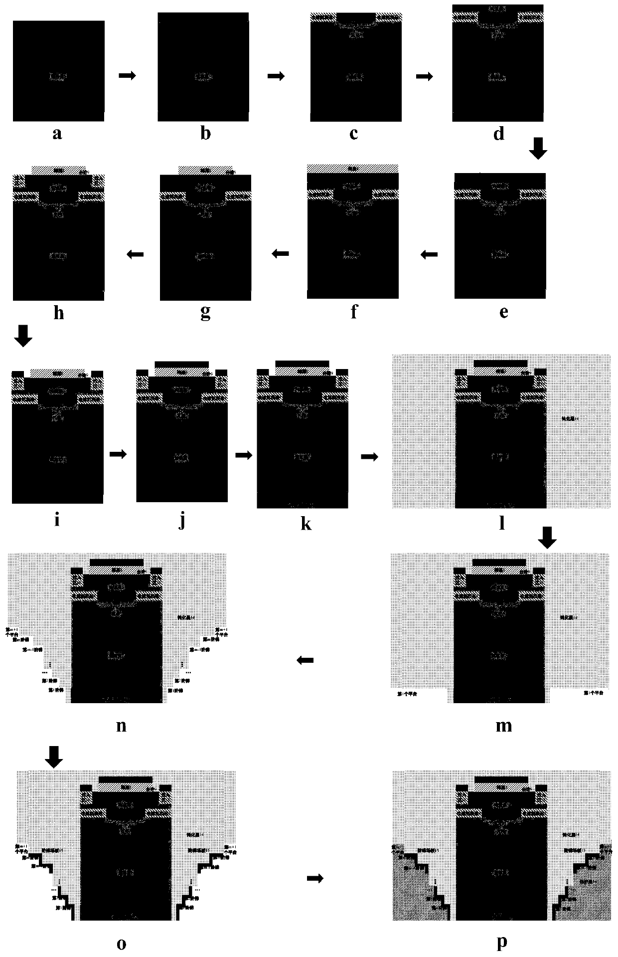 Current aperture heterojunction transistor based on drain field plate and its manufacturing method