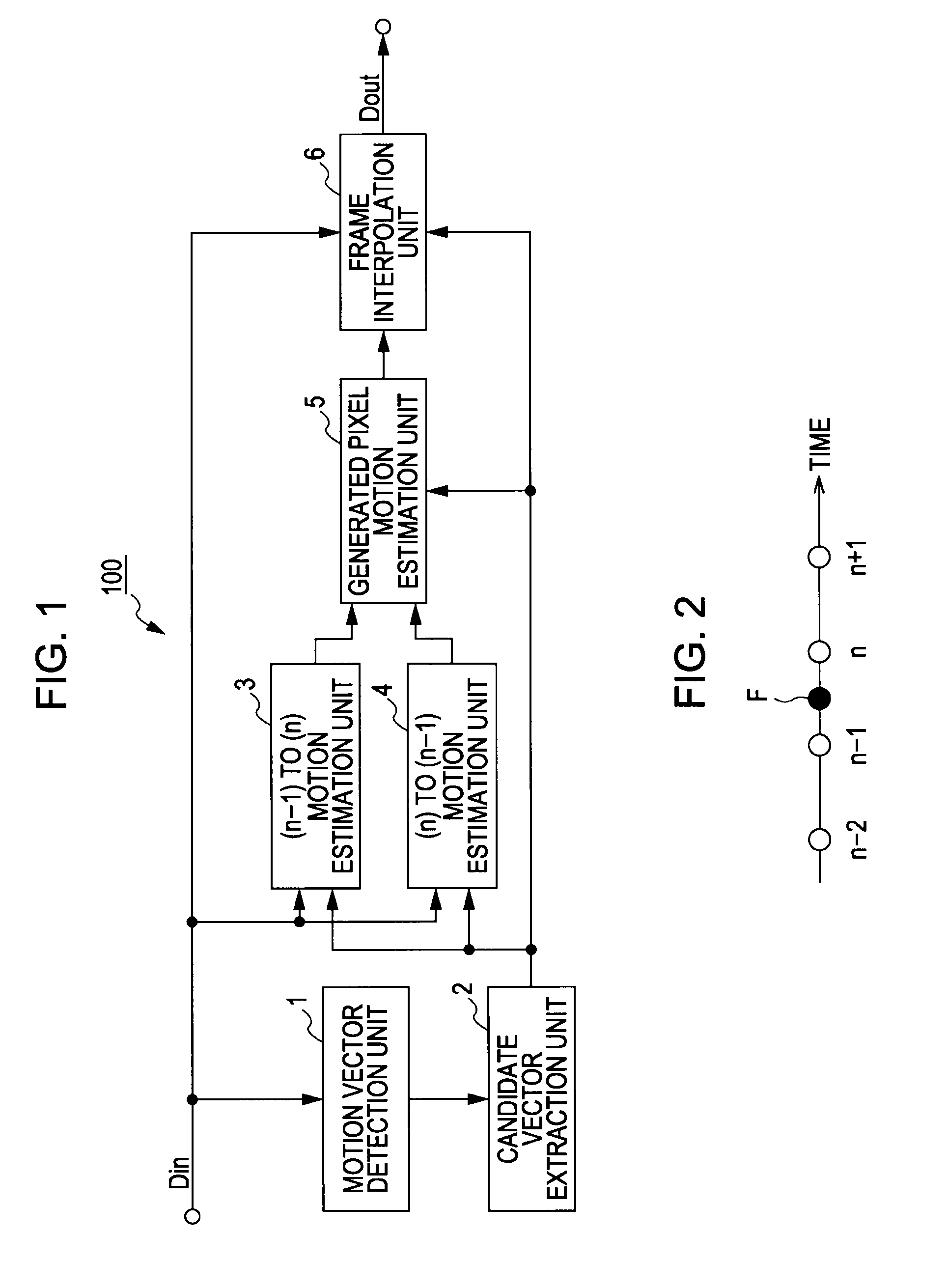 Frame interpolation device and frame interpolation method