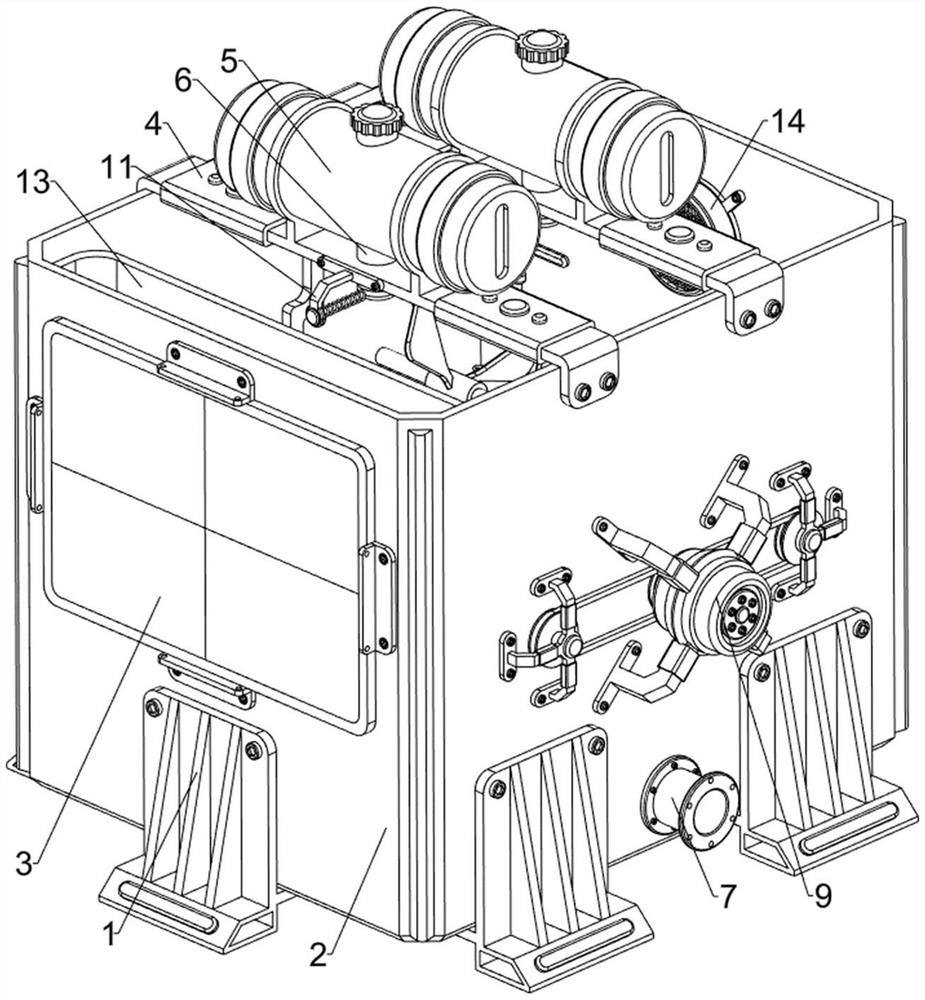 Combined water purification equipment for mine water treatment