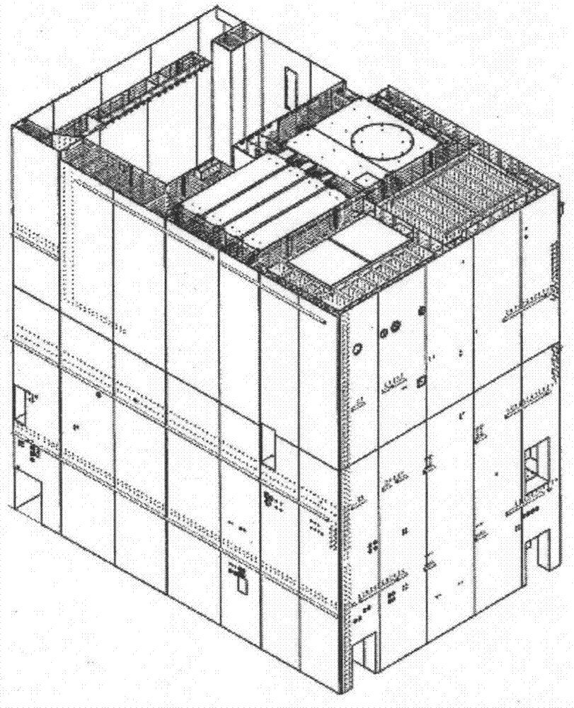 A concrete pouring method to reduce the deformation of structural modules