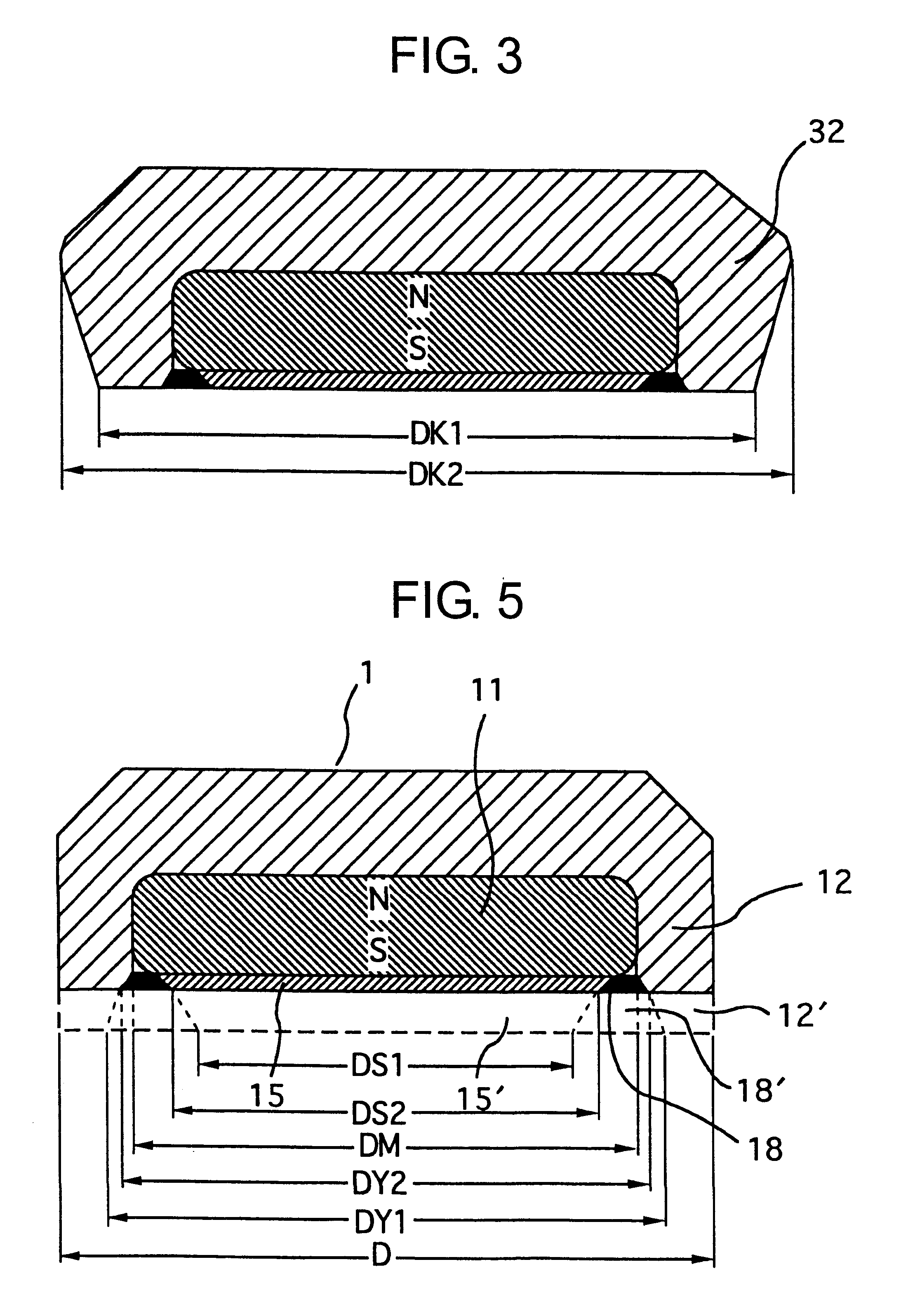 Dental magnetic attachment