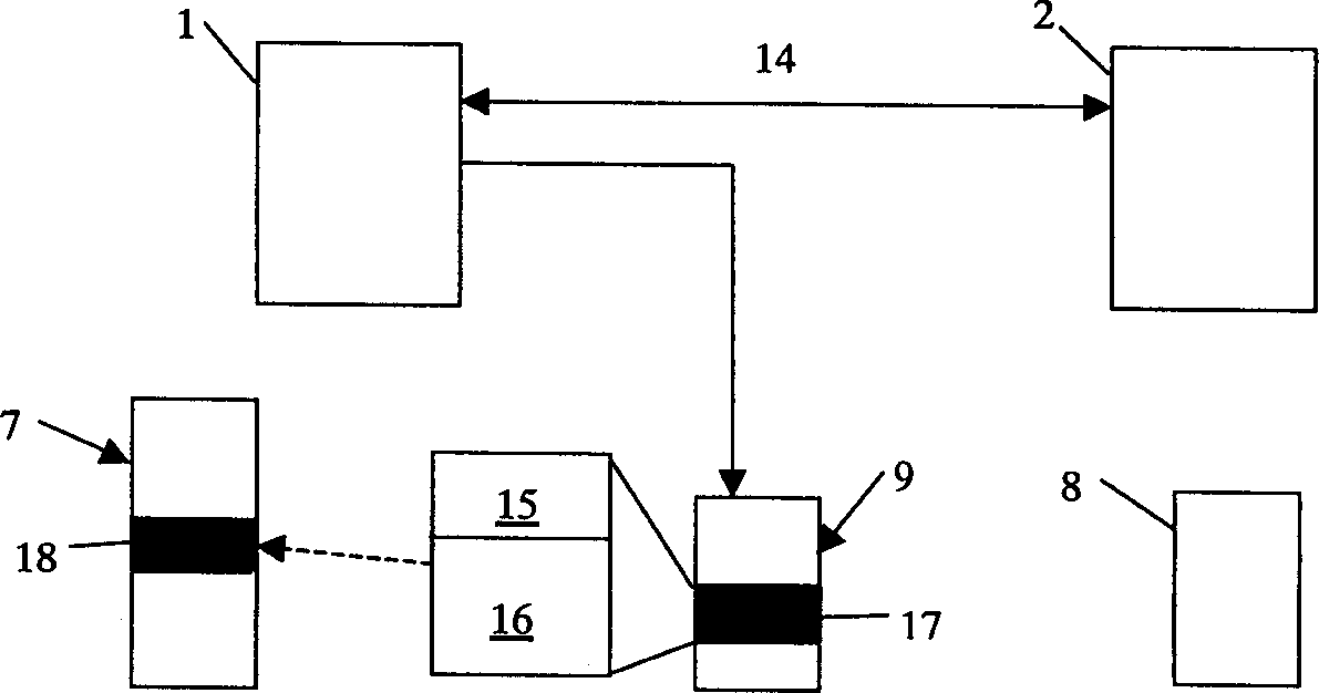 Data internal storage managing system and method, and related multiprocessor network