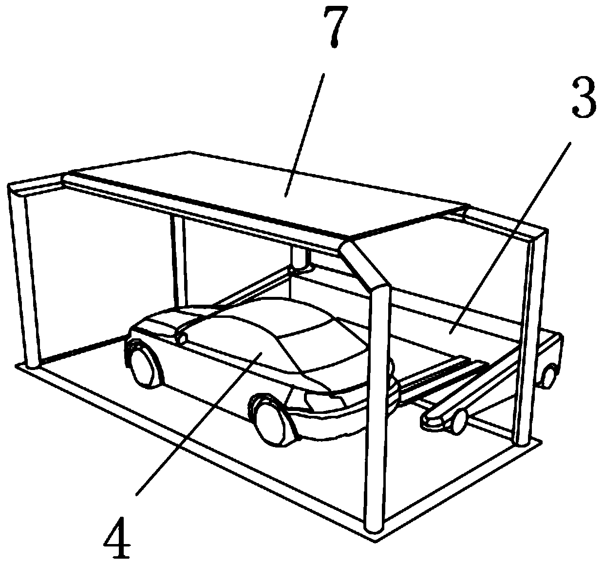 Multi-layer automatic parking system