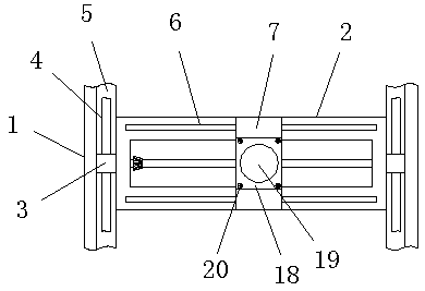 Multifunctional crane pipe moving device