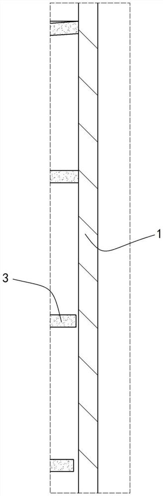 Tube cavity cleaning scraper