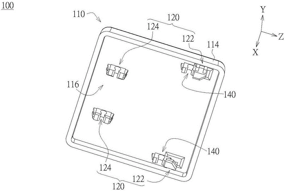 Key cap and key structure using the key cap