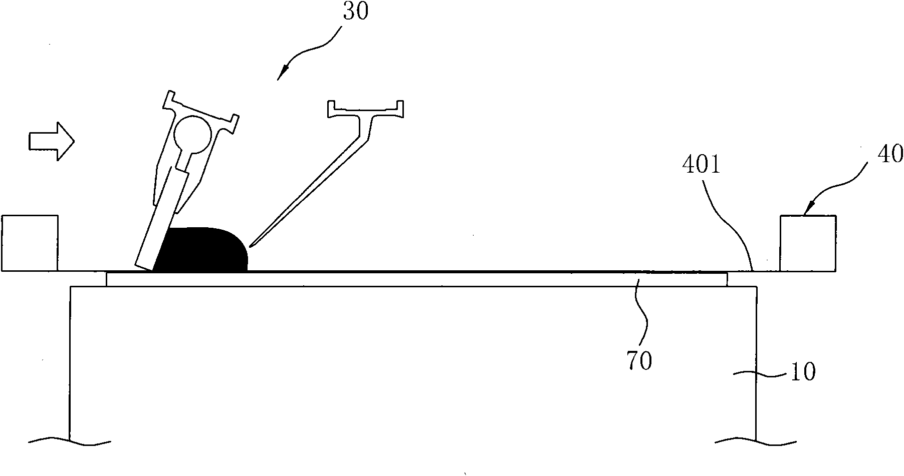 Non-contact screen printing method and non-contact screen printing equipment