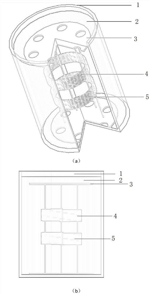 A magnetic coupling wireless energy transmission method and device based on magnetic fluid