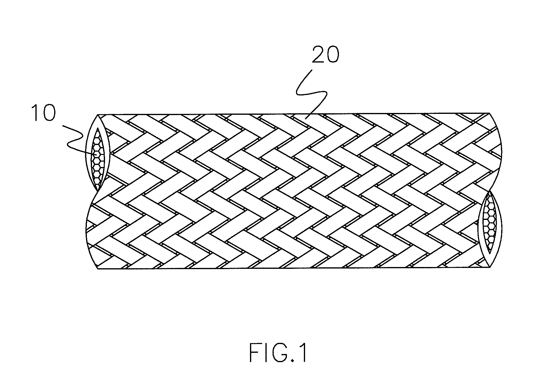 Electrical heating wire containing carbon fiber