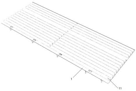 Manufacturing process of cantilever type steel box girder