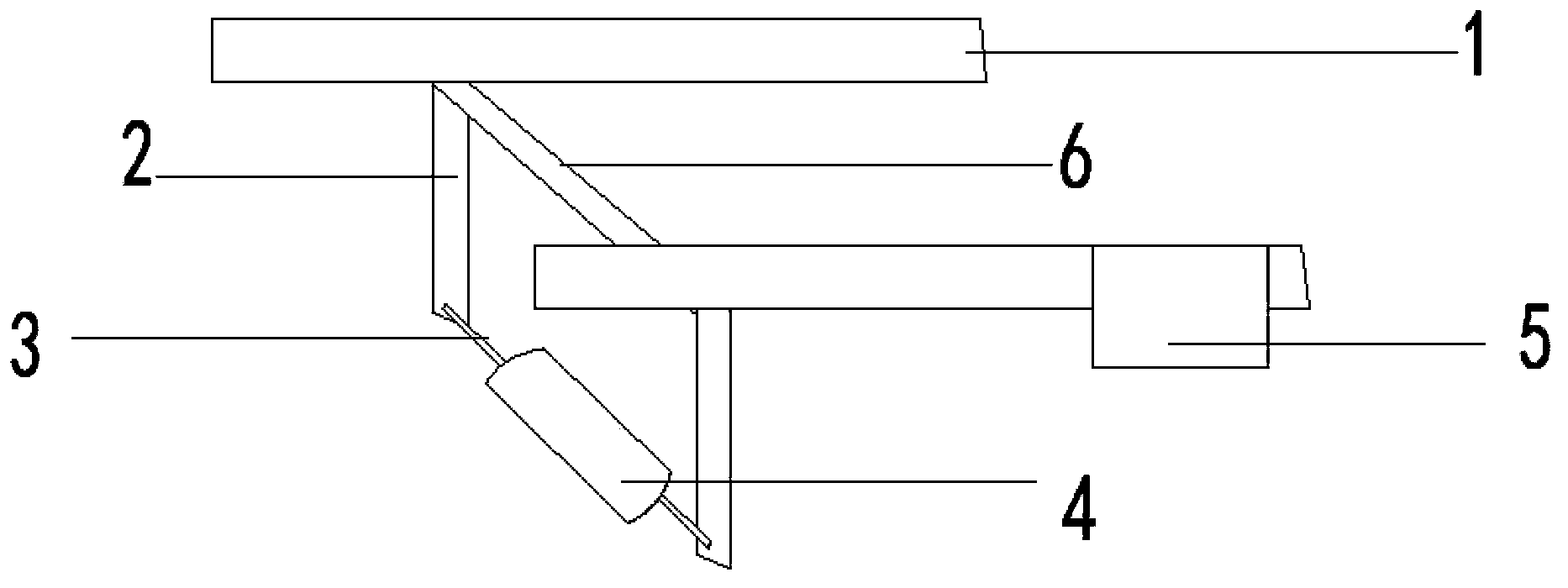 Intelligent conveying belt rust removing device