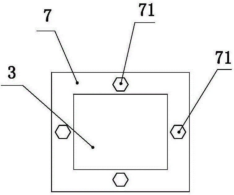 Auxiliary cabinet mounting rack