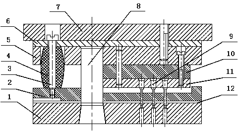 Novel progressive die