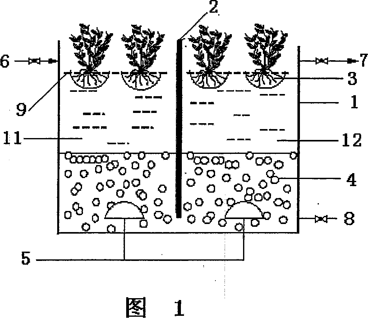 Zoology unit type sewage treatment facility in high performance