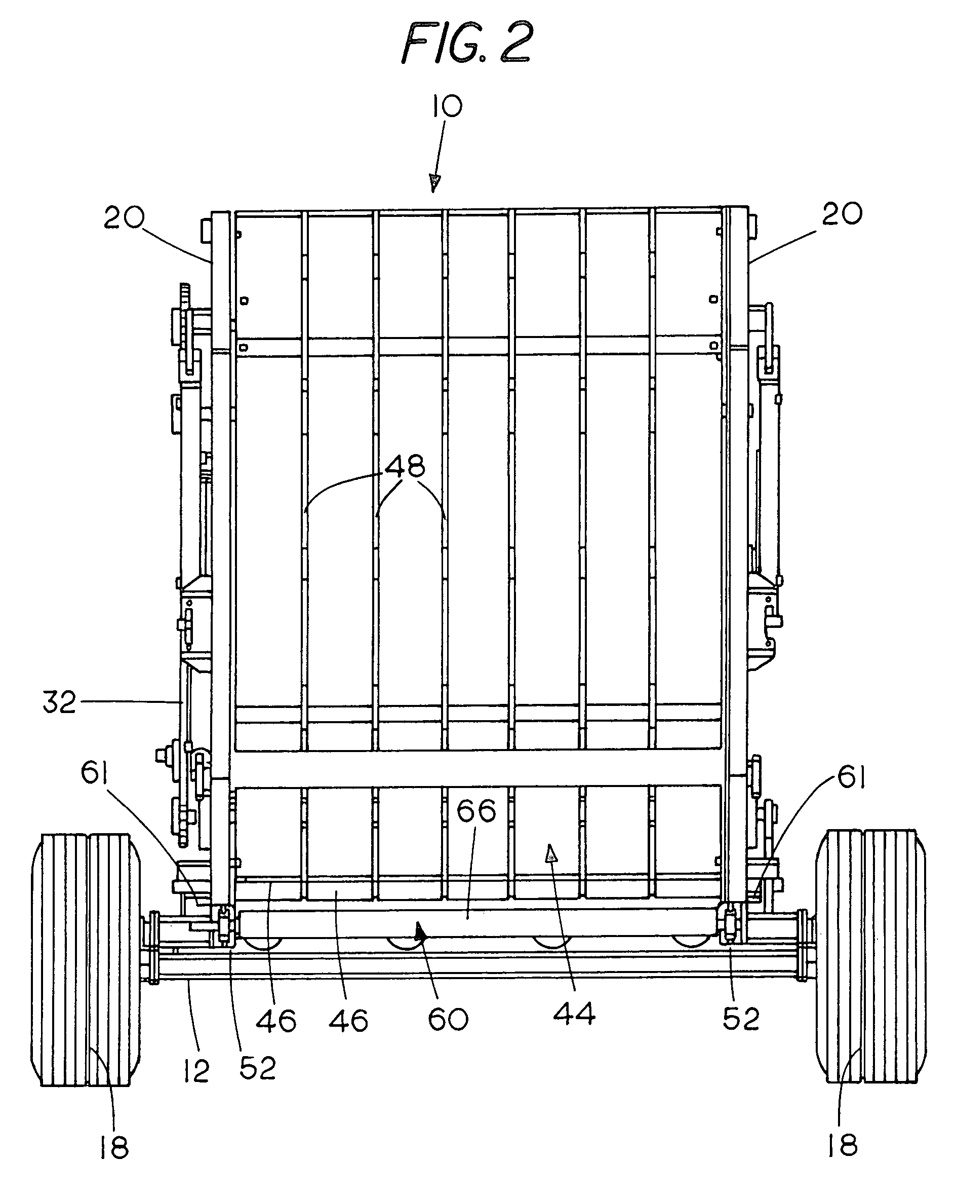 Round baler leaf reclamation device