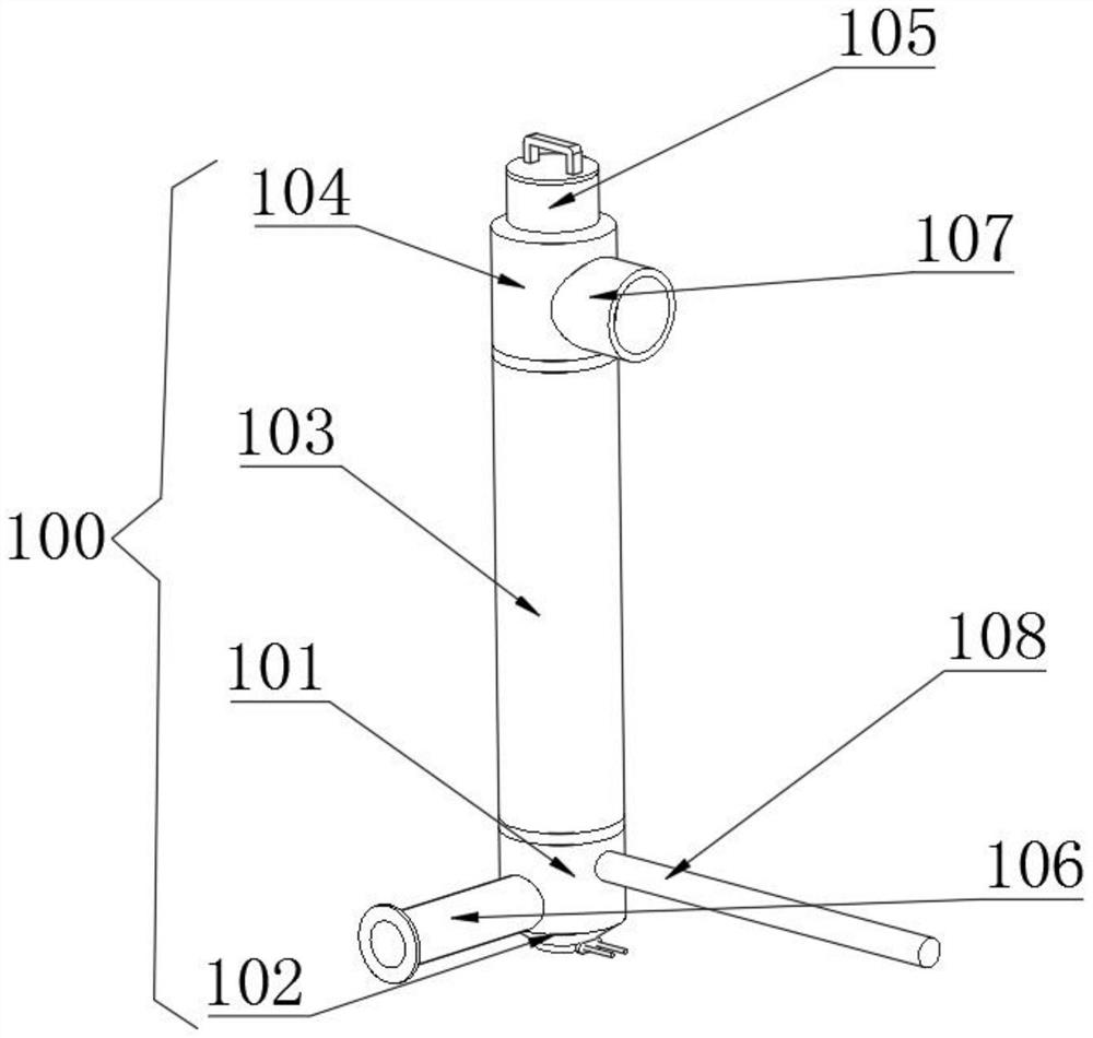 Auxiliary pollination device for plum tree