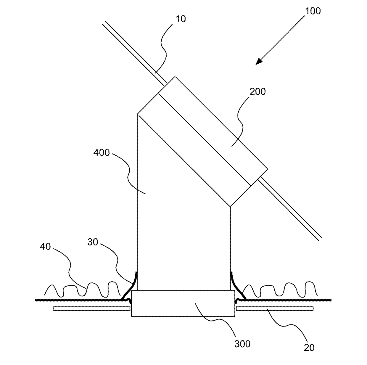 Tubular skylight diffuser element and method of manufacturing a diffuser element