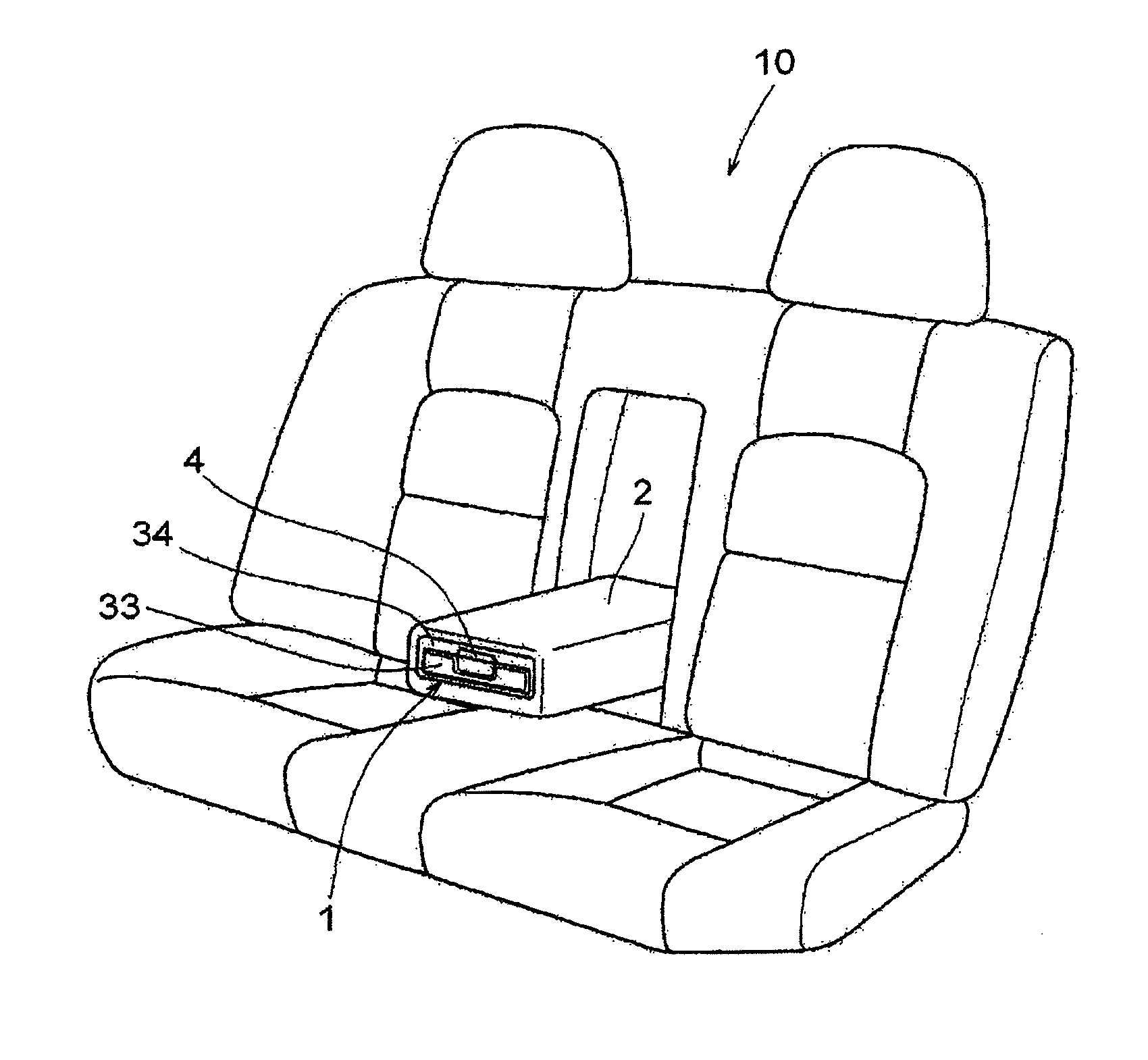 Storage structure for vehicle