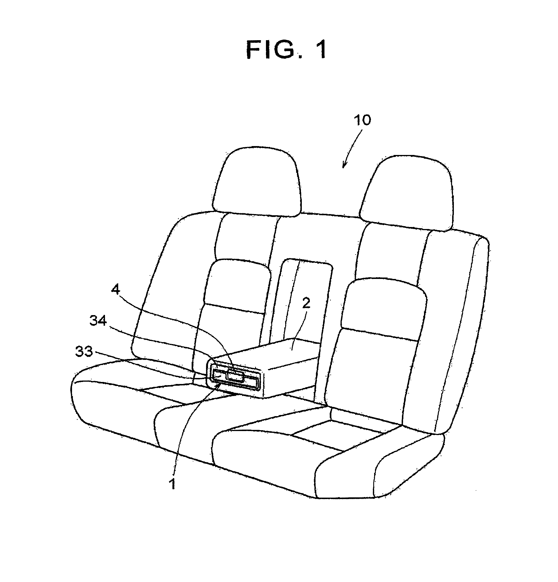 Storage structure for vehicle