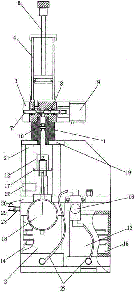 A color paste pump for liquid silicone injection