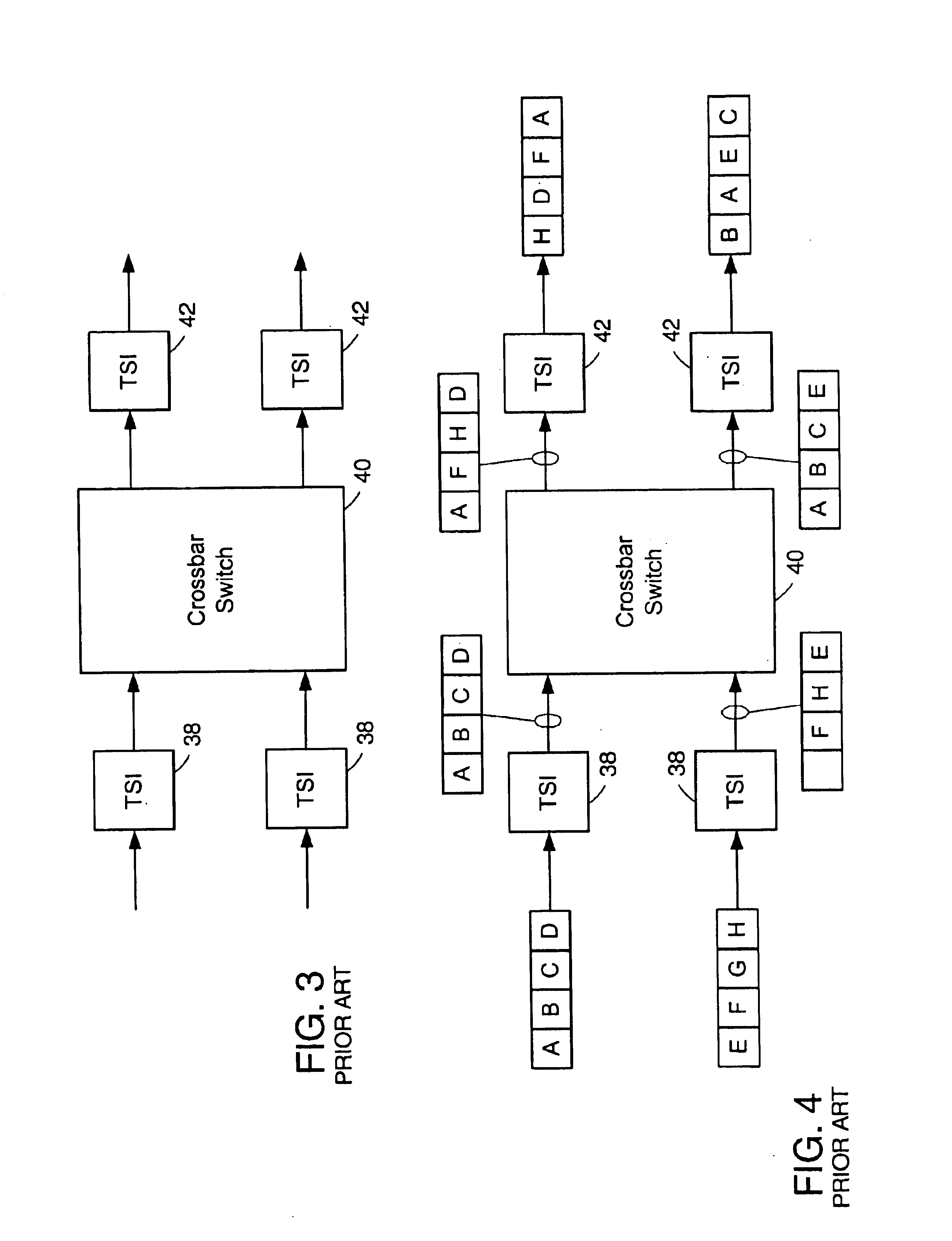 Multistage digital cross connect with integral frame timing