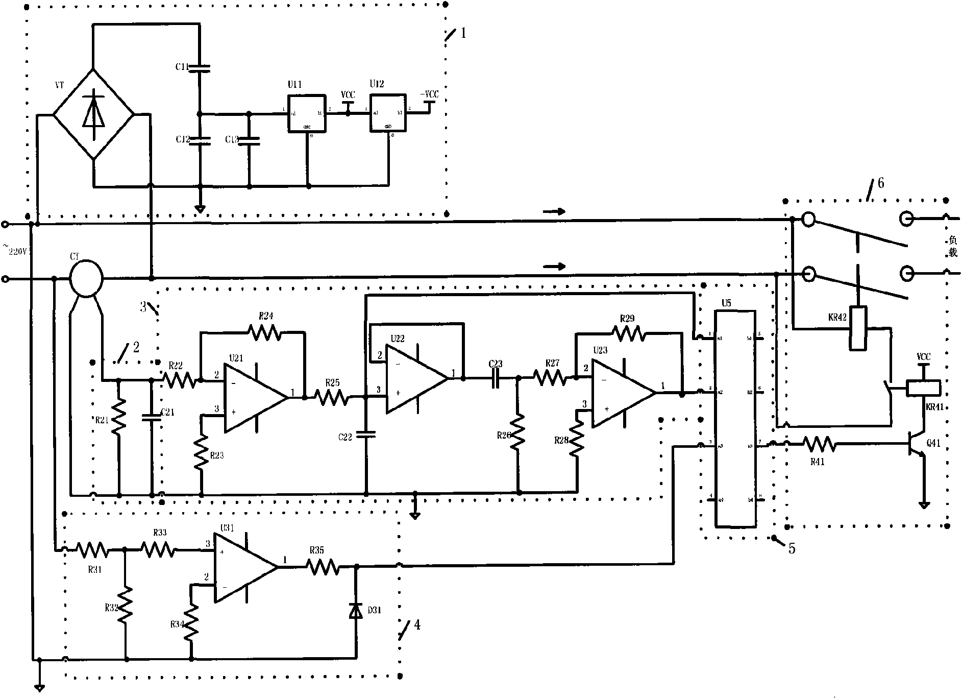 Serial arc-fault circuit interrupter and serial arc-fault protection method thereof