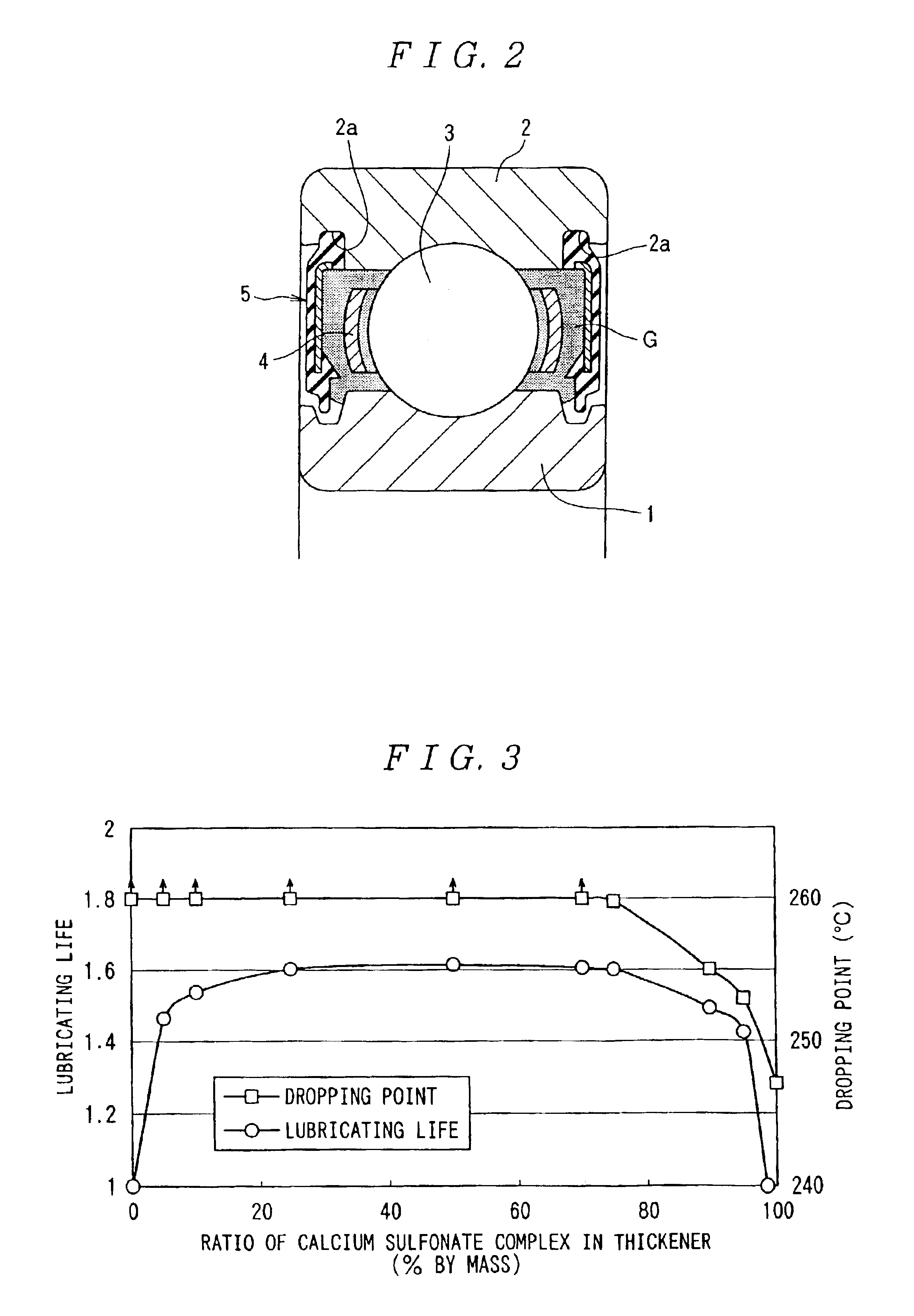 Grease composition and rolling apparatus