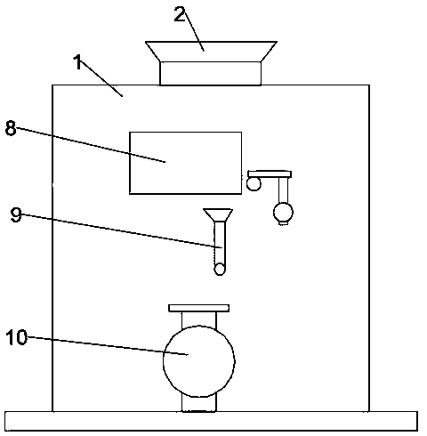 Anti-clogging sewage filtering treatment device