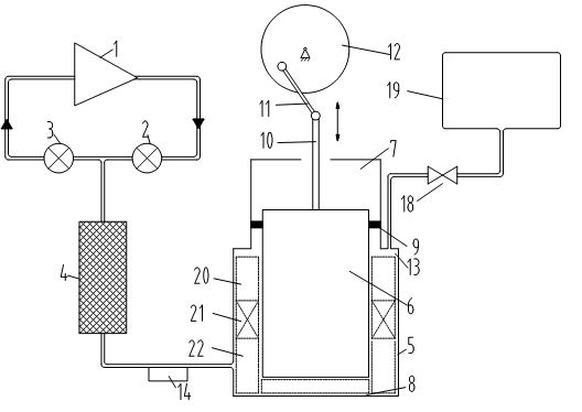 G-M refrigerator with phase modulating mechanism