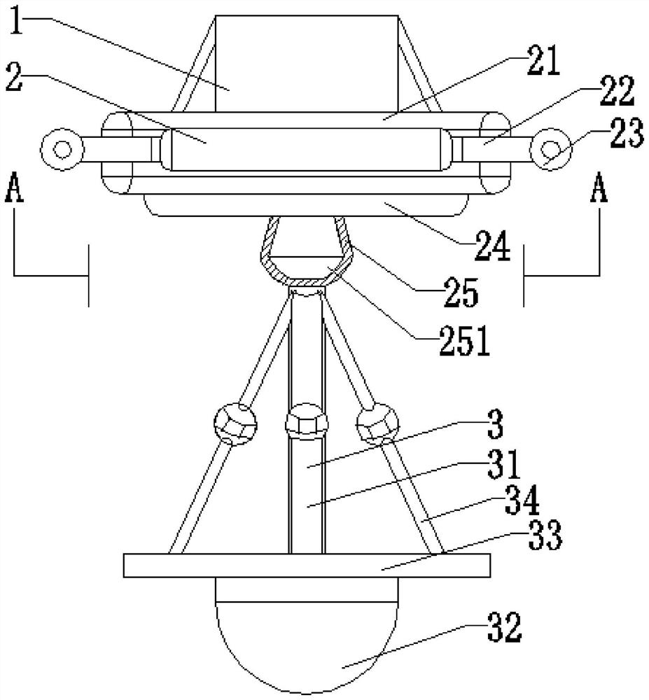 Floating type ocean tide level forecasting electronic device