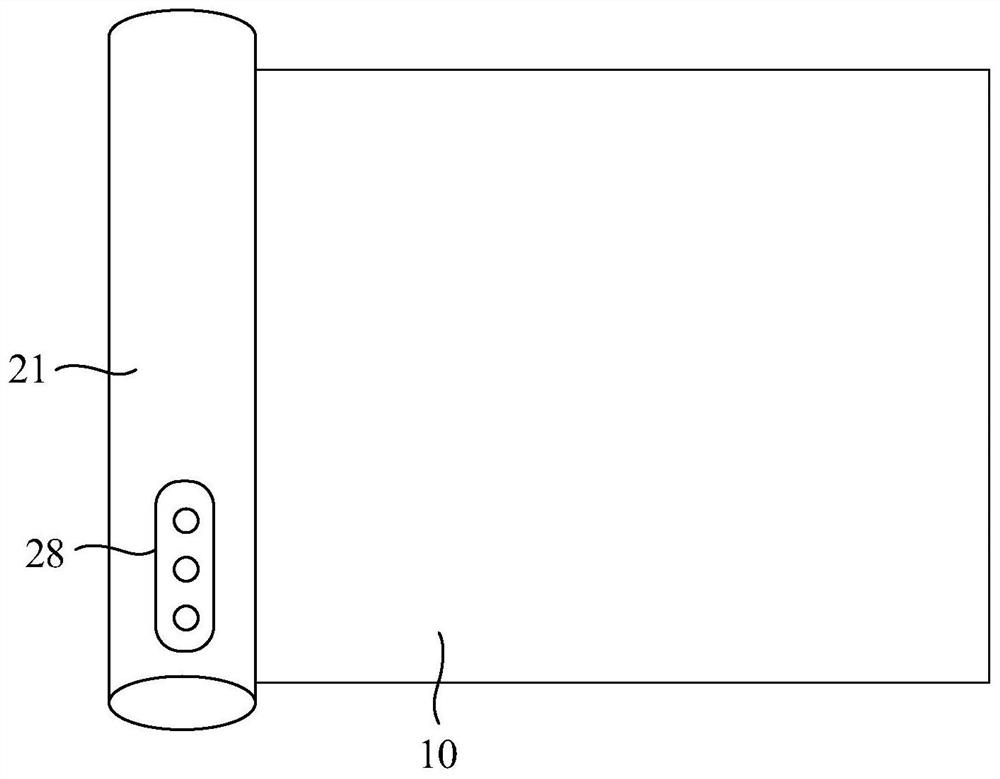 A flexible display device