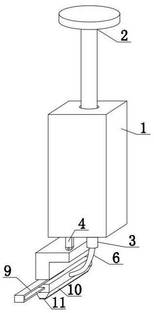 Efficient lubricant anti-blocking smearing equipment for automobile sunroof