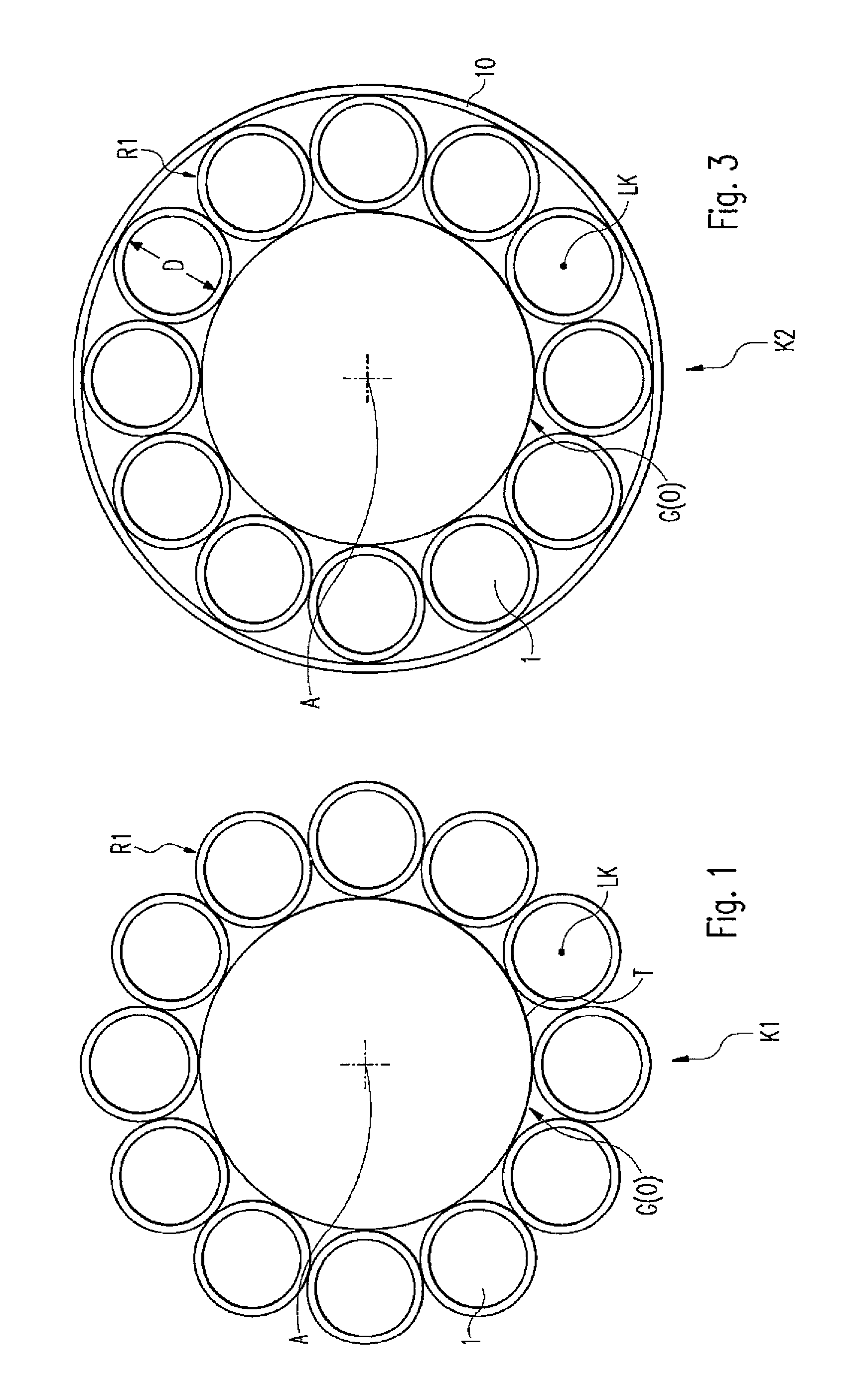 LED lamp having a cooling body