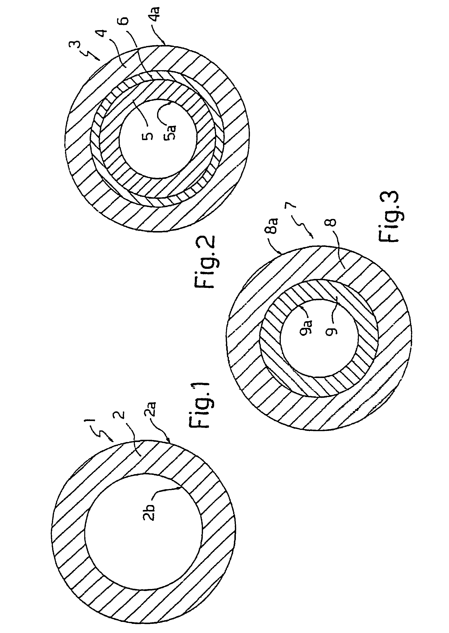 Tube for medical applications and circuit incorporating such tube