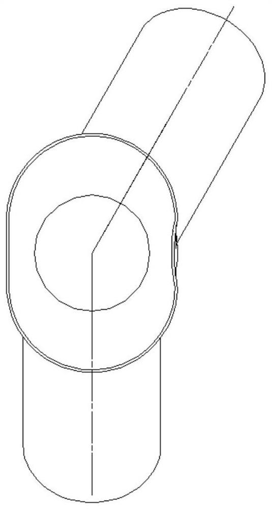 Machining method for thin-wall special-shaped pipe part