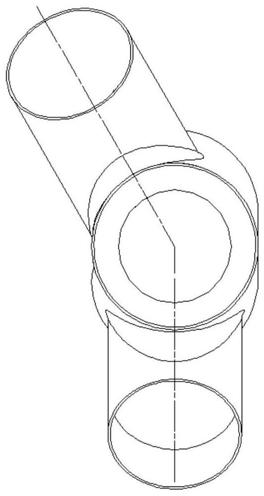 Machining method for thin-wall special-shaped pipe part