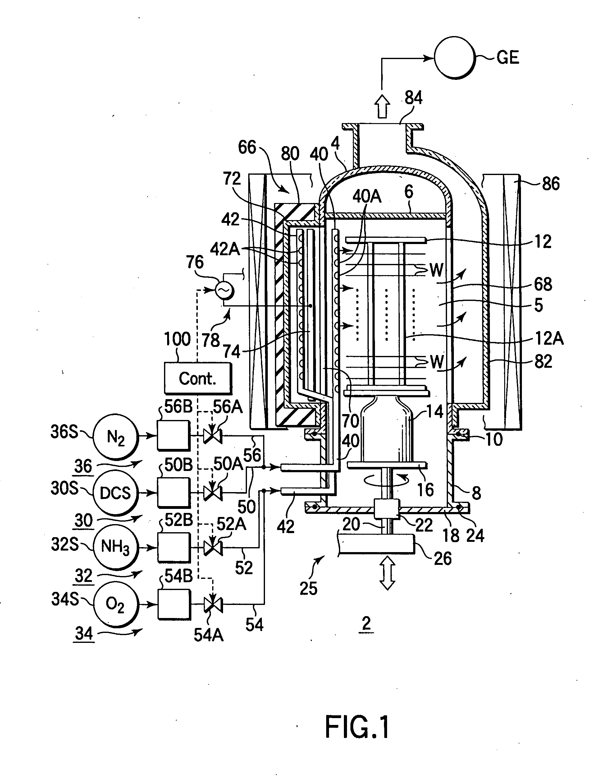 Film formation apparatus for semiconductor process and method for using the same