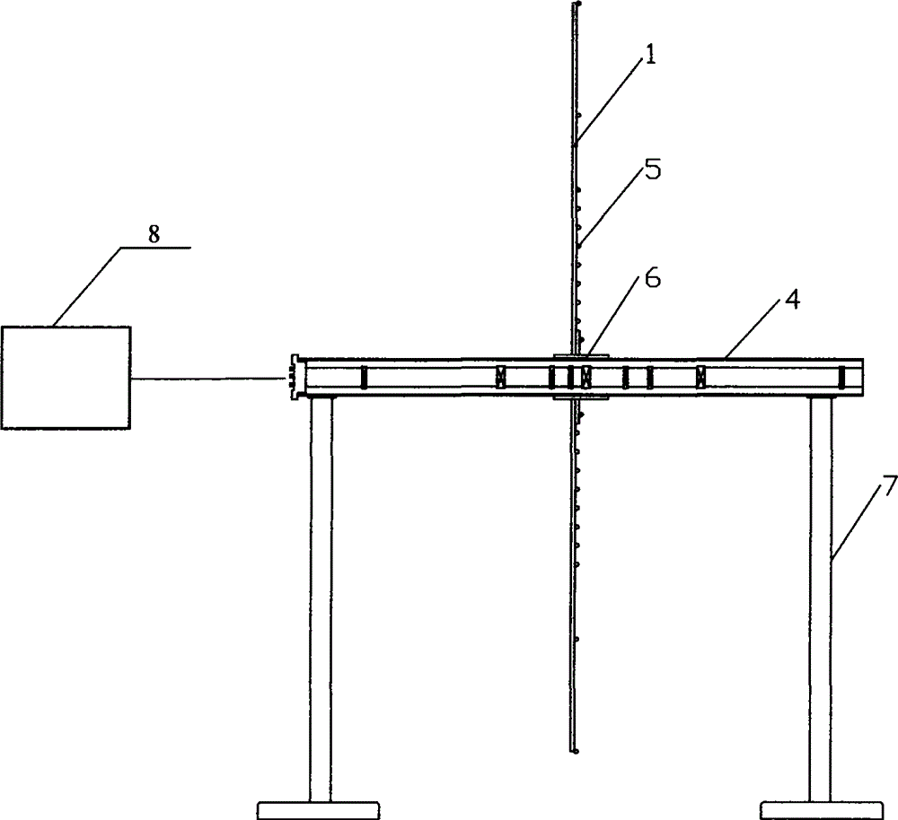 Multifunctional induction logging simulated experiment teaching system