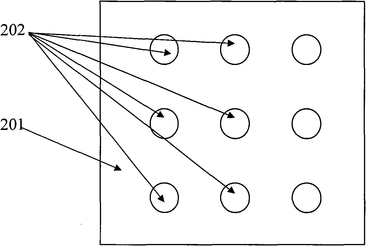 Direct illumination type light guide plate of light-emitting diode (LED) backlight