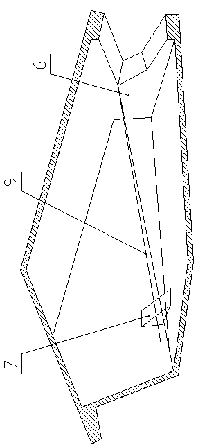 Box beam considering external prestressed strengthening and prestressed strengthening method thereof