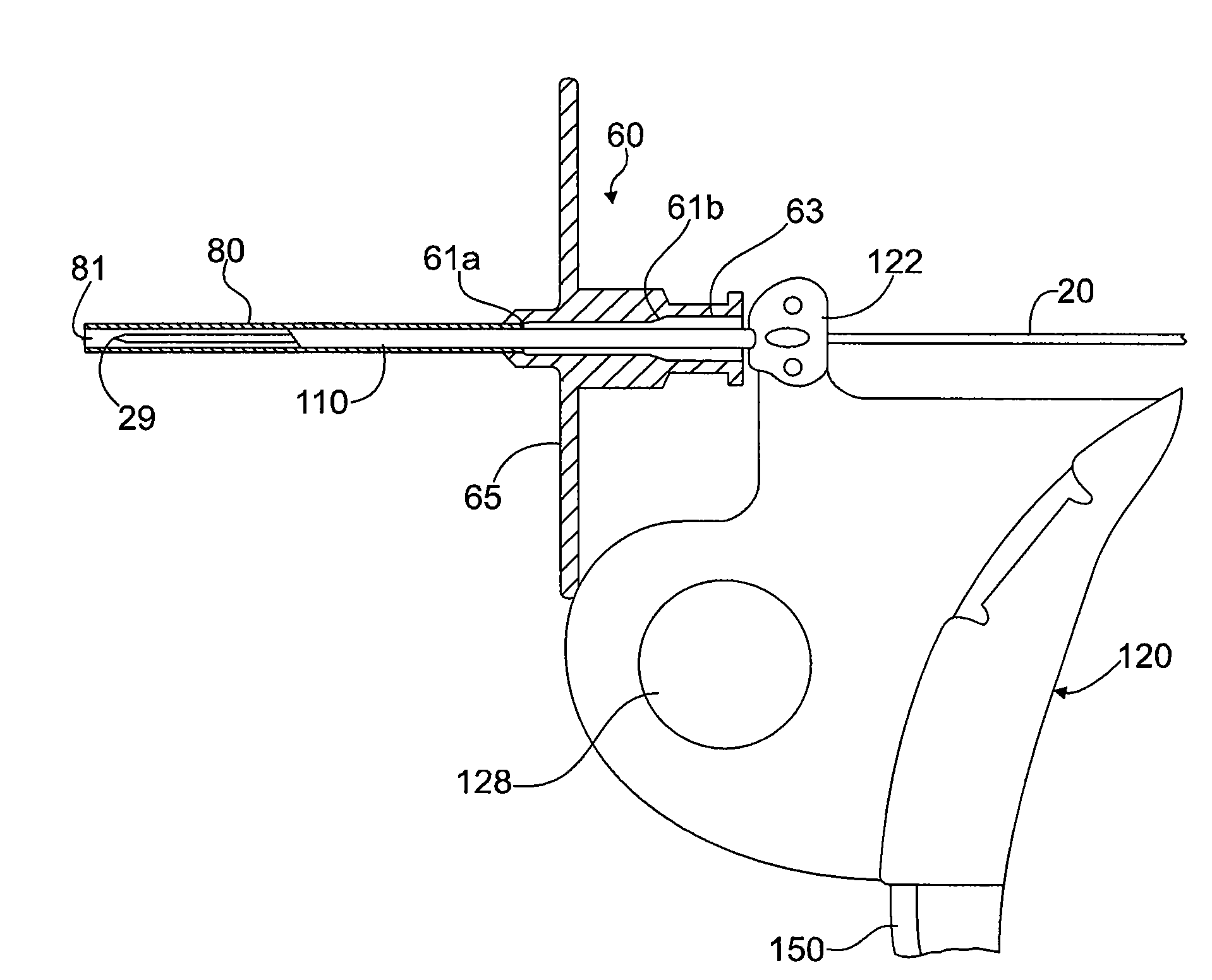 Apparatus, system, and method of shielding the sharp tip of a transseptal guidewire