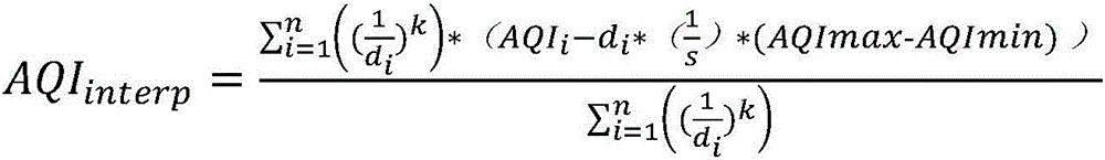 Method and system for simulating air quality by microblog keywords and position information