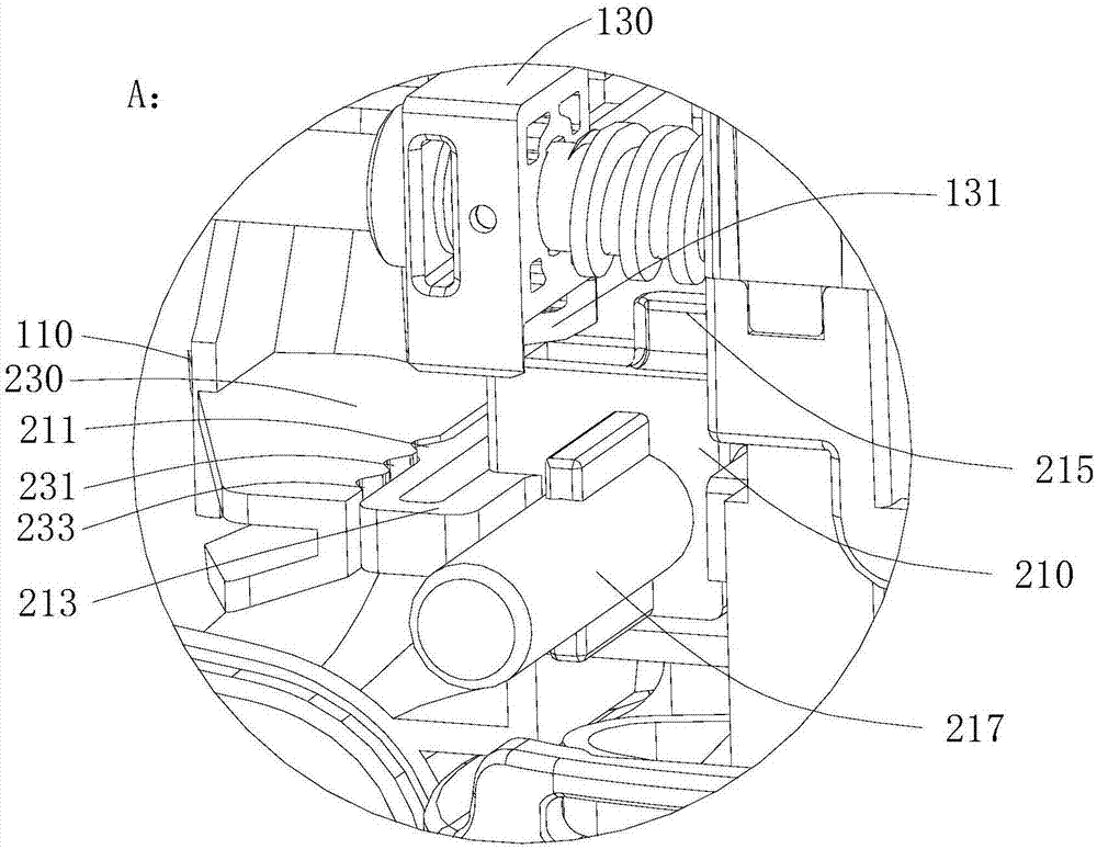 Safety switch and endoscopic stapler