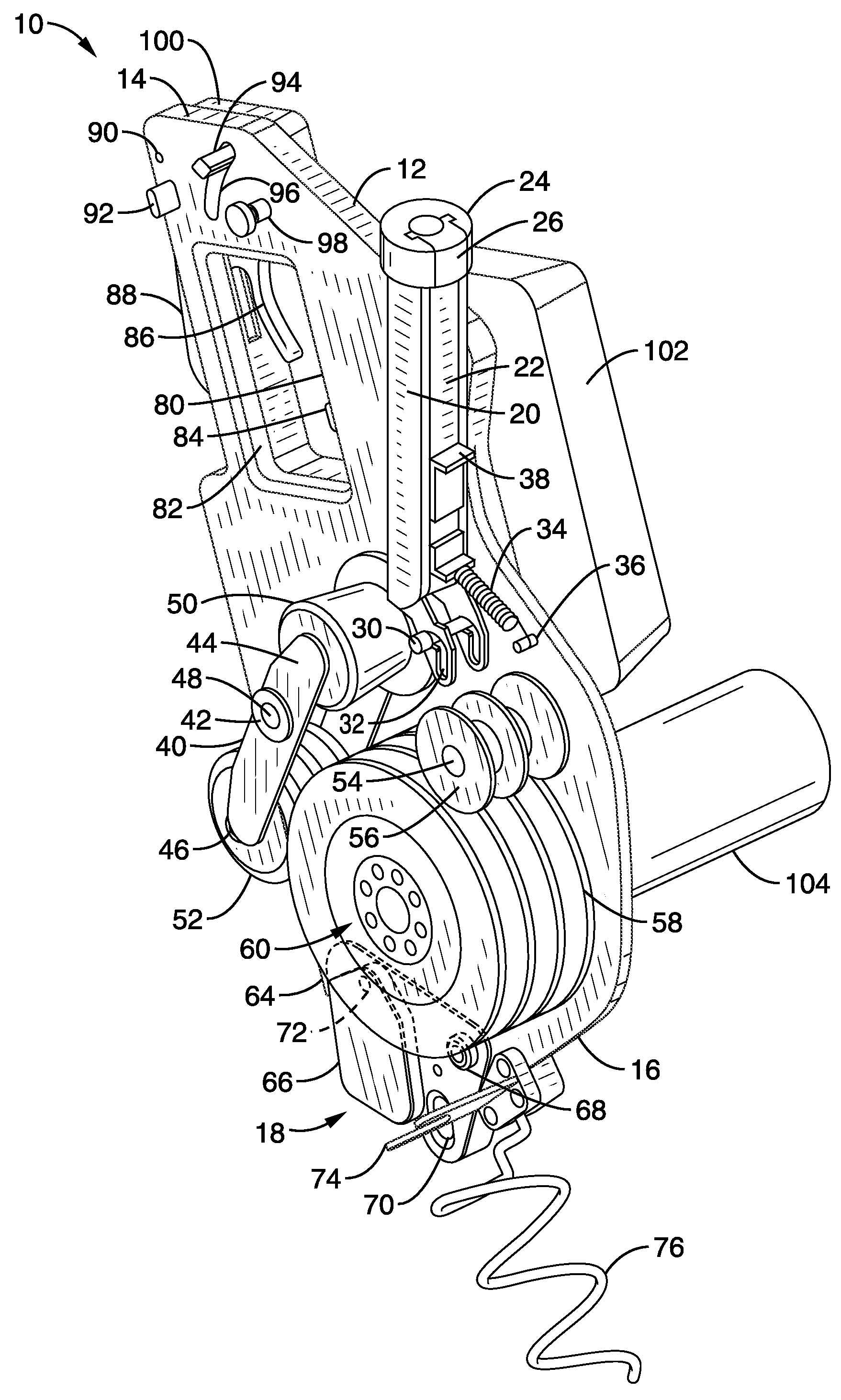 Powered personnel ascender