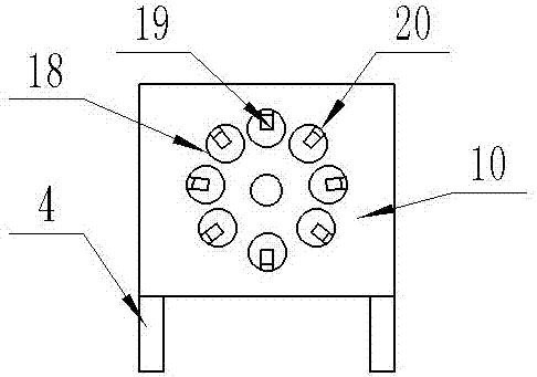 Jade clamping device convenient to rotatably adjust