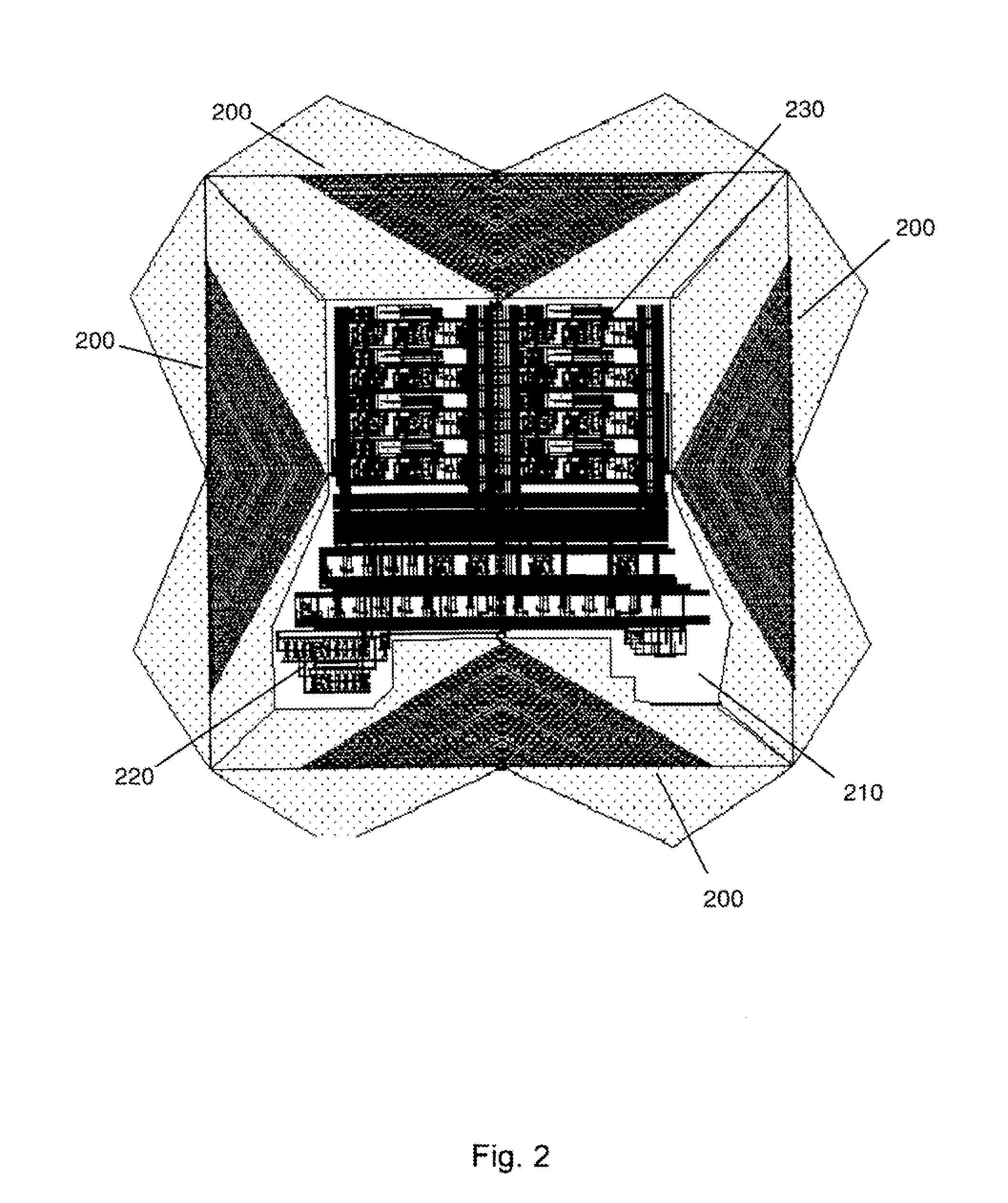 Cantilever including a fulcrum to actuate a probe tip for use in systems and methods of probe data storage