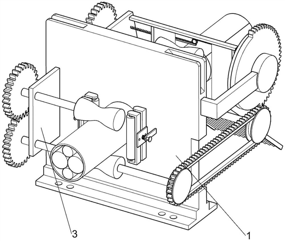 An insulation skin separator for equal slitting of waste cables
